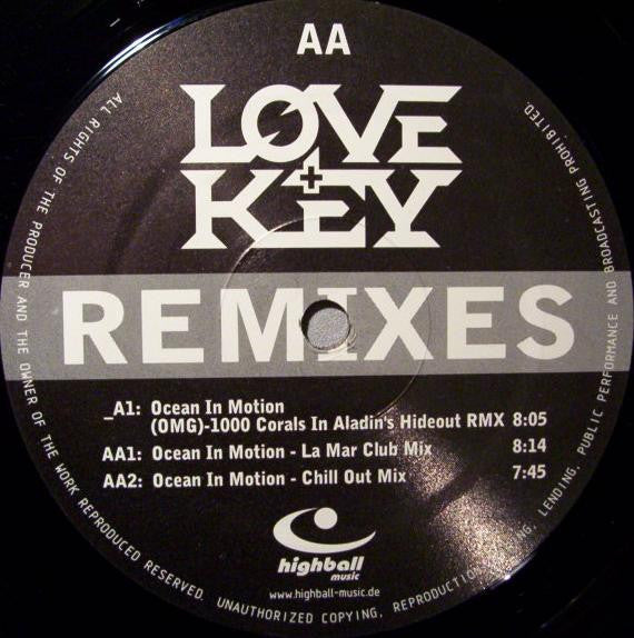 Love & Key : Ocean In Motion (Remixes) (12")