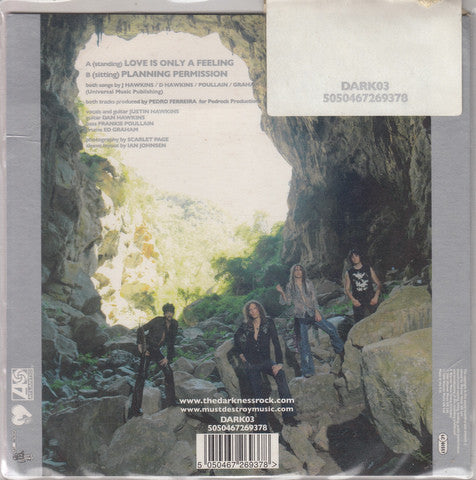 The Darkness : Love Is Only A Feeling (7", Single, Ltd, Pic)