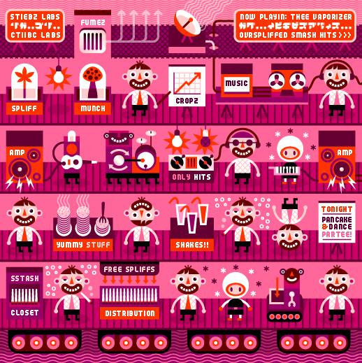 Thee Vaporizer : Ovrspliffed Smash Hits (CD, Album)