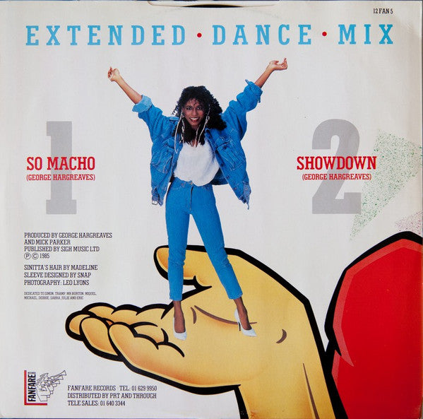 Sinitta : So Macho! (12")