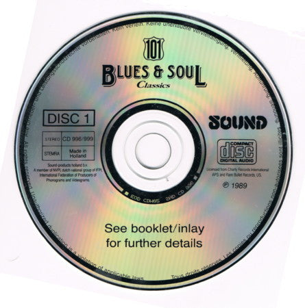 Various : 101 Blues & Soul Classics (4xCD, Comp)