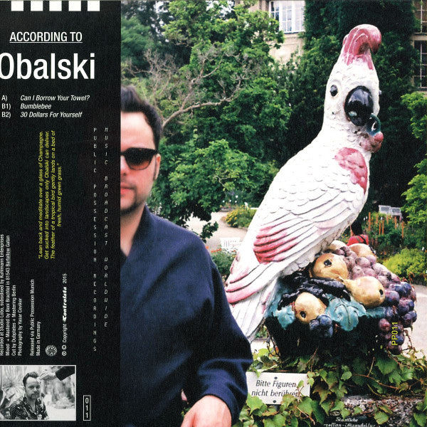 Obalski : According To Obalski (12", EP)