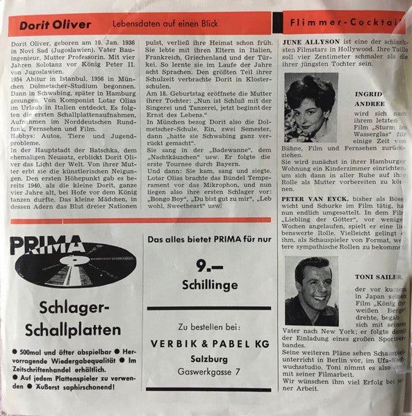 Kai Und Tom mit Begleitorchester* : Banjo Boy (Flexi, 7", S/Sided, Single)