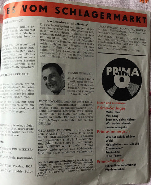 Kai Und Tom mit Begleitorchester* : Banjo Boy (Flexi, 7", S/Sided, Single)