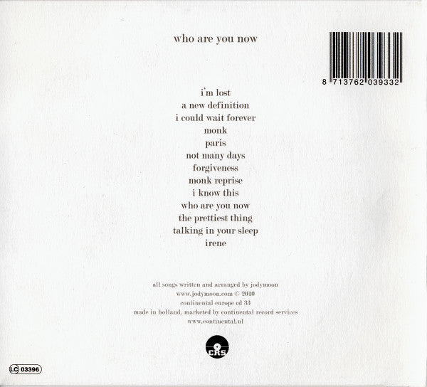 Jodymoon : Who Are You Now (CD, Album)