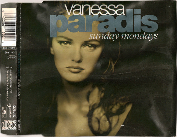 Vanessa Paradis : Sunday Mondays (CD, Single)