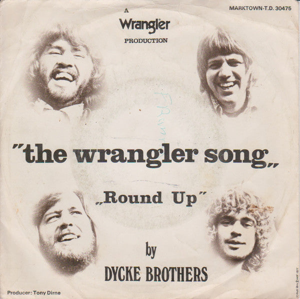 The Dycke Brothers : The Wrangler Song (7", Single)