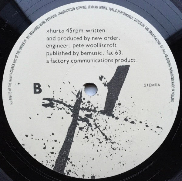 New Order : Temptation (12", RE)