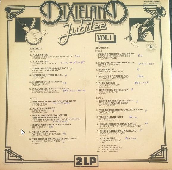 Various : Dixieland Jubilee Vol.1 (2xLP, Comp)