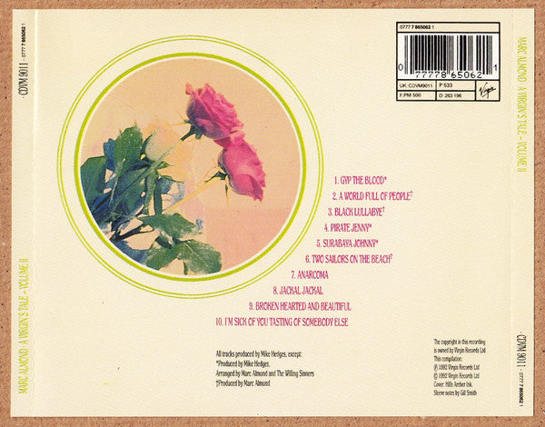 Marc Almond : A Virgin's Tale - Volume II (CD, Comp)