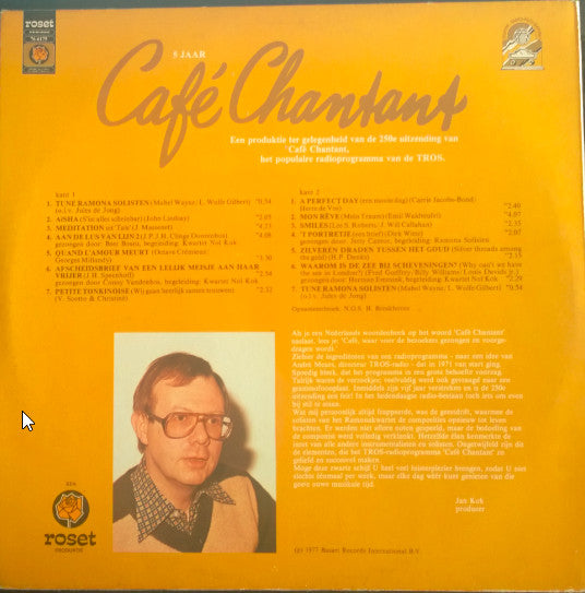 Various : 5 Jaar Café Chantant	 (LP, Album)