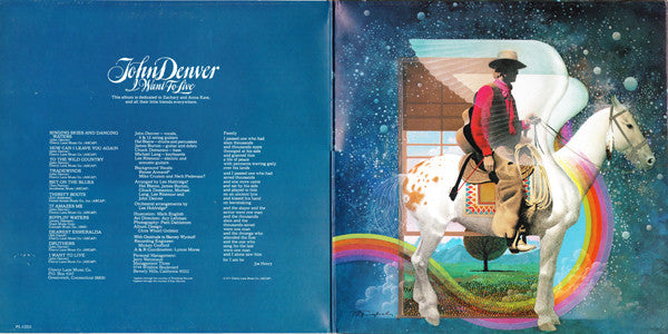 John Denver : I Want To Live (LP, Album)