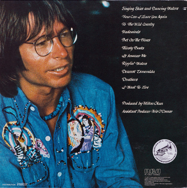 John Denver : I Want To Live (LP, Album)