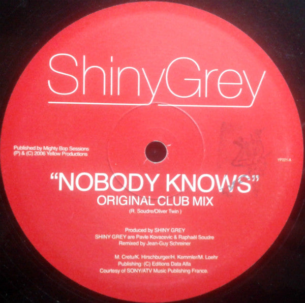 ShinyGrey : I'm A Dreamer / Nobody Knows (12")