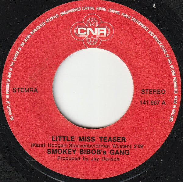 Smokey Bibob's Gang : Little Miss Teaser (7")