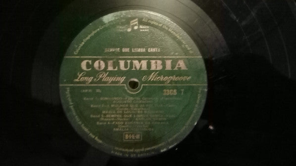 Augusto Camacho, Maria De Lourdes Machado, Carlos Ramos, Amália Rodrigues : Sempre Que Lisboa Canta (10", Comp)