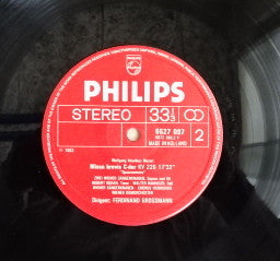 Wolfgang Amadeus Mozart, Die Wiener Sängerknaben, Wiener Domorchester, Ferdinand Grossmann : Krönungsmesse / Spatzenmesse (LP)