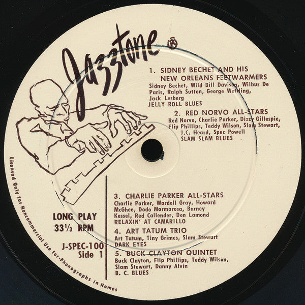 Various : Jazz Sampler (10", Smplr, All)