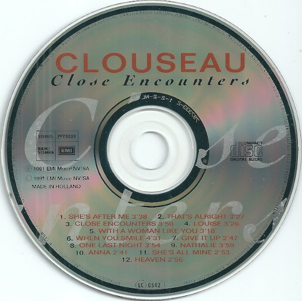 Clouseau : Close Encounters (CD, Album, Ltd)
