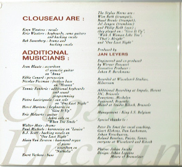 Clouseau : Close Encounters (CD, Album, Ltd)