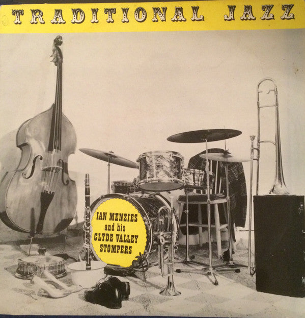 Ian Menzies & His Clyde Valley Stompers : Lonnie Donegan Presents Traditional Jazz (LP, Album, Mono)