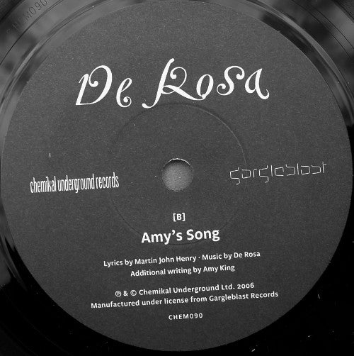 De Rosa : Camera (7", Single)
