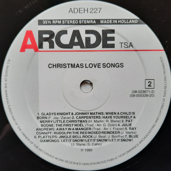 Various : Christmas Love Songs (2xLP, Comp)