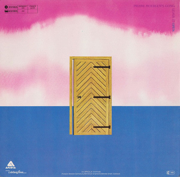 Pierre Moerlen's Gong : Leave It Open (LP, Album)