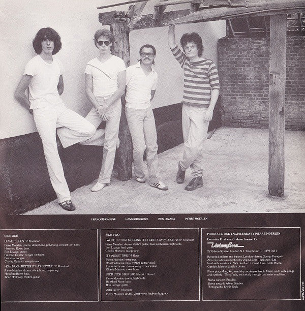 Pierre Moerlen's Gong : Leave It Open (LP, Album)