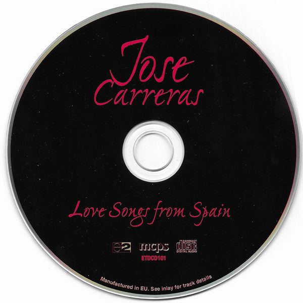 José Carreras : Love Songs From Spain (CD)