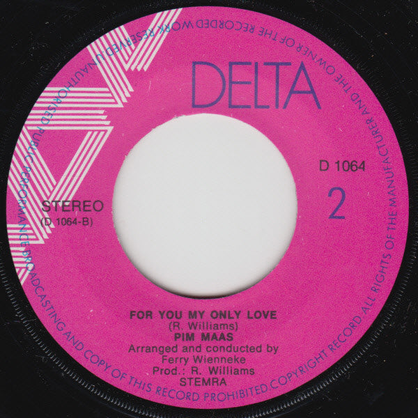 Pim Maas : What Makes The World (7", Single, Ora)