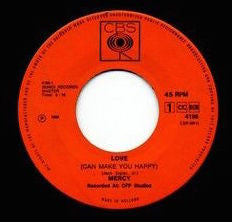 Mercy (4) : Love (Can Make You Happy) (7", Single)