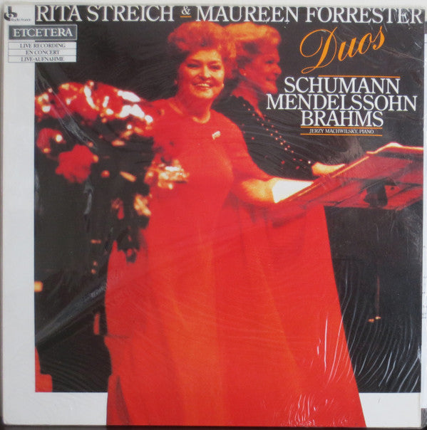 Rita Streich, Maureen Forrester - Felix Mendelssohn-Bartholdy / Johannes Brahms / Robert Schumann : Duos (LP, Album)