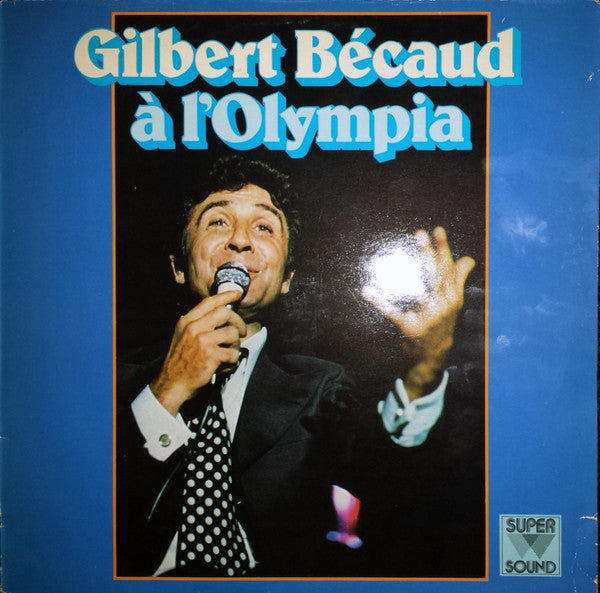 Gilbert Bécaud : Bécaud À L'Olympia (LP, Album, RE)
