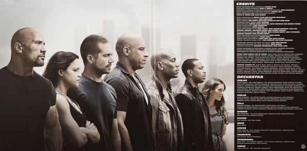 Brian Tyler : Furious 7 (Original Motion Picture Score) (LP, Red + LP, Blu + Album, Ltd, Num)