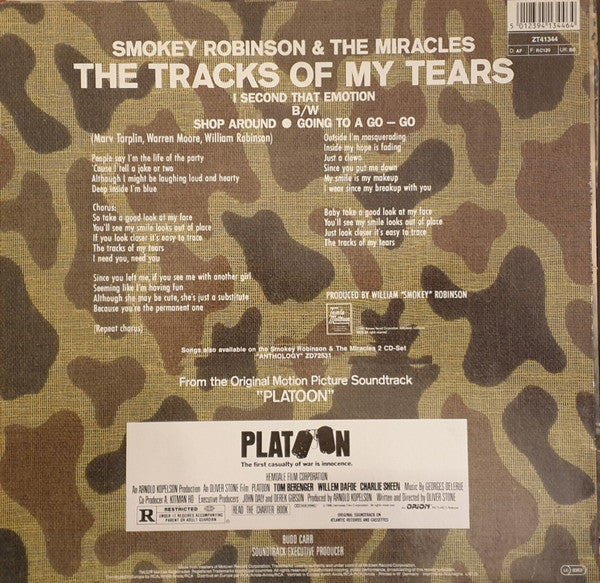 The Miracles : The Tracks Of My Tears (12", Maxi)