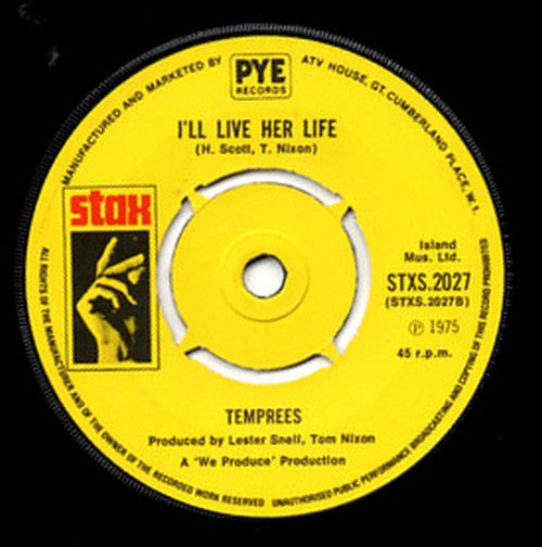 The Temprees : At Last (7", 4 P)