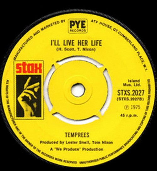 The Temprees : At Last (7", 4 P)