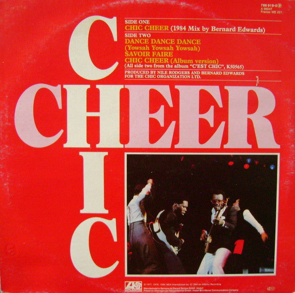 Chic : Chic Cheer (1984 Mix by Bernard Edwards) (12")