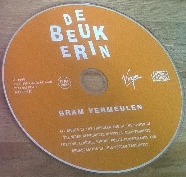 Bram Vermeulen : De Beuk Erin (Liederen Van Verandering) (CD, Album)