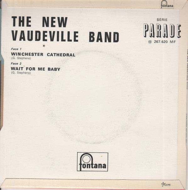 The New Vaudeville Band : Winchester Cathedral (7", Single, Mono)