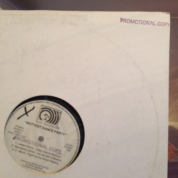 Various : Hot Dance Party (LP, Comp, Mixed, Promo)