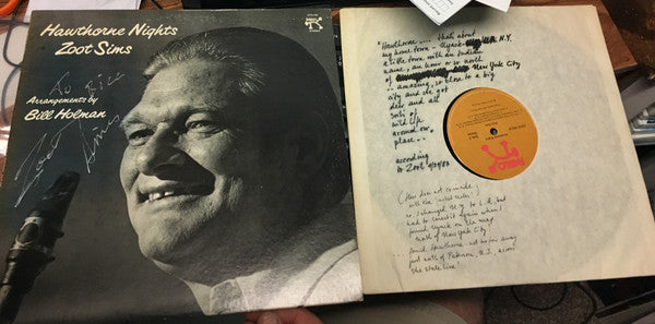 Zoot Sims : Hawthorne Nights (LP, Album)