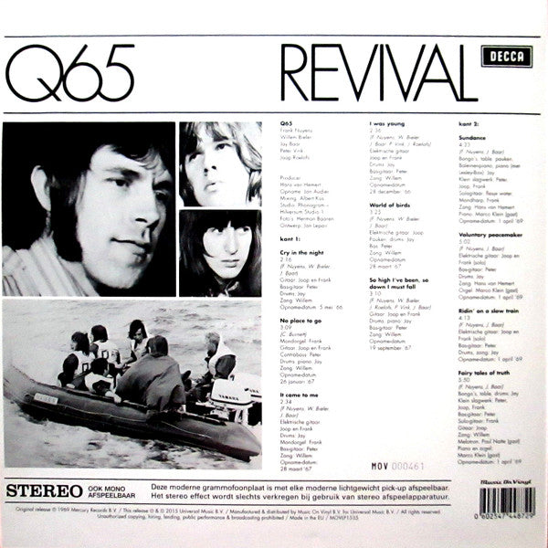 Q65 : Revival (LP, Album, Ltd, Num, RE, Whi)