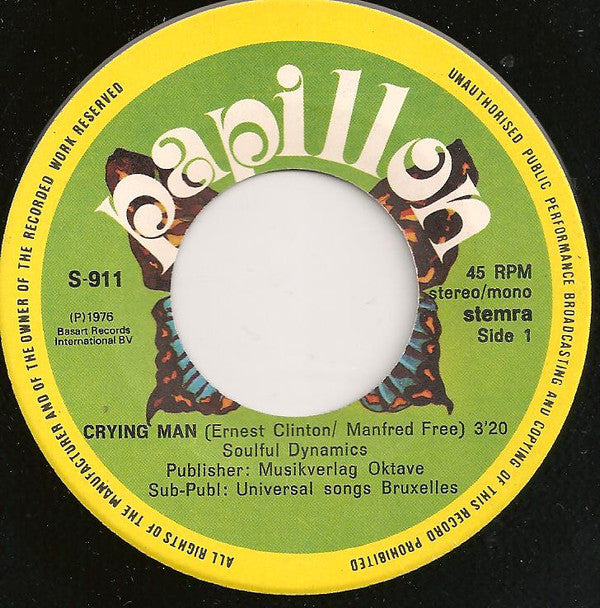 Soulful Dynamics : Crying Man (7")