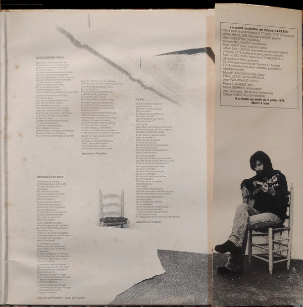 Maxime Le Forestier : Maxime Le Forestier (LP, Album, RE)