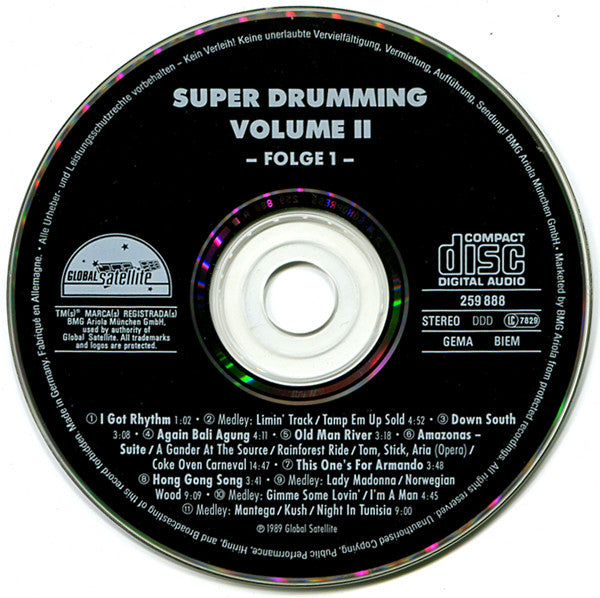 Pete York : Pete York Presents Super Drumming Volume II - Folge 1 (CD, Album)
