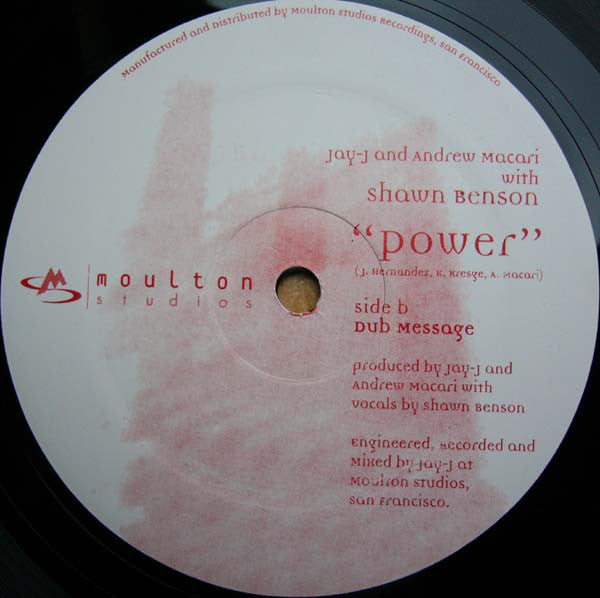 Jay-J & Macari With Shawn Benson : Power (12")