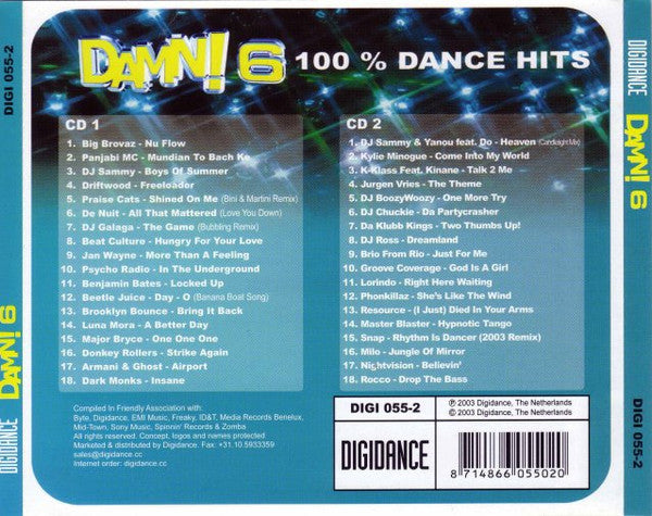 Various : Damn! 6 (2xCD, Comp)