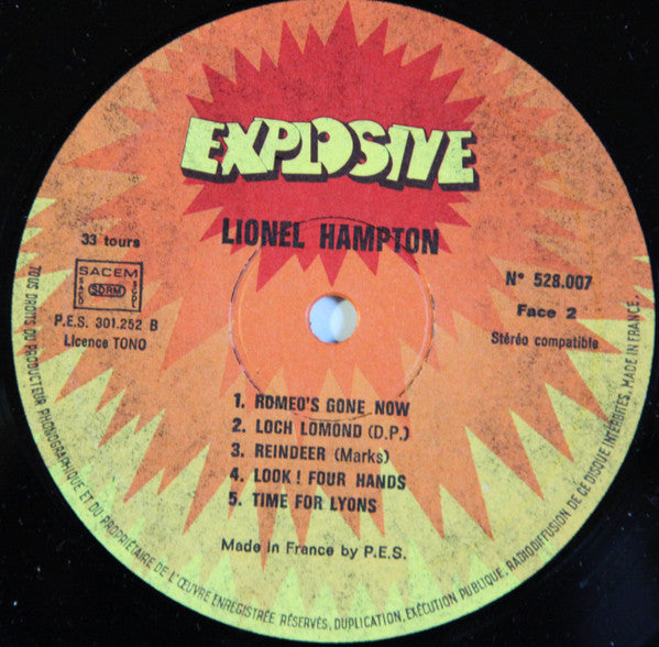 Lionel Hampton : Too  Much (LP, Comp, RE)